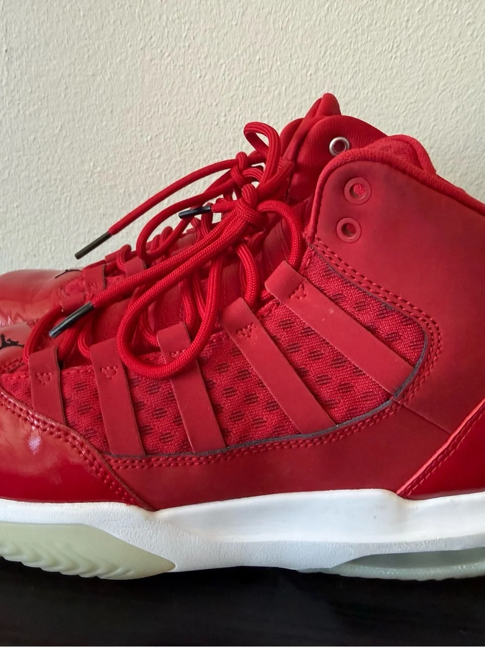Jordan bold red